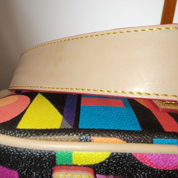 🖤✨ Dooney & Bourke Art Deco Shoulder Bag ✨🖤👜 Includes Dust Bag 💼 - Picture 8 of 11